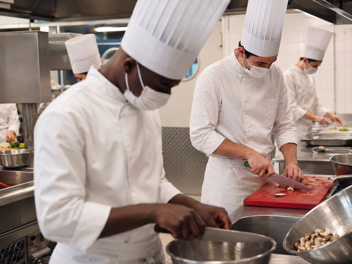 Techniques de production, hygiène alimentaire et organisation du poste de travail